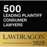 Logo Recognizing Gray and White Law's affiliation with lawdragon-2020