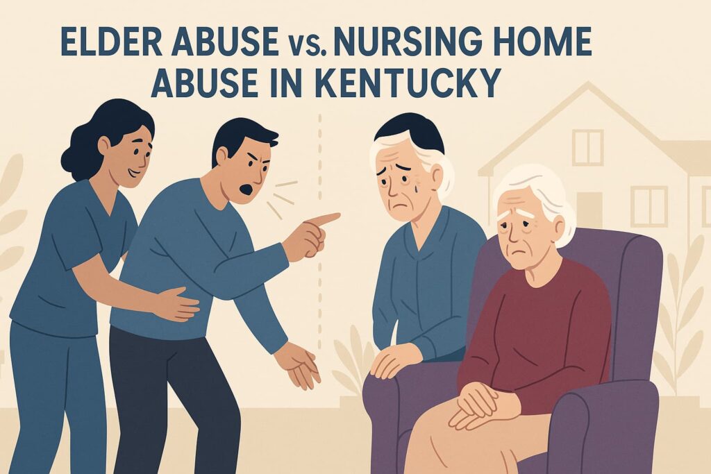 Elder Abuse vs. Nursing Home Abuse in Kentucky: Understanding the Key Differences and Protecting Your Loved Ones