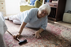 Gray and  White Nursing Home Fall Leading To Hip Injury