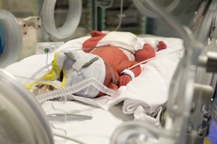baby in incubator preemie brain damage