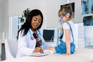 child with cerebral palsy getting respiratory therapy