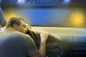 Drowsy drivers are at greater risk of causing serious traffic accidents