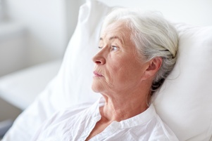 woman resting posts sepsis in Kentucky nursing home