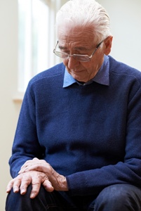 nursing home resident suffering stroke