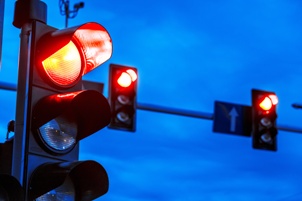 Red traffic lights at Kentucky intersections can be the cause of major accidents.